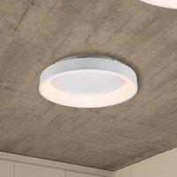 Trio Lighting Girona LED ceiling light, remote control, white