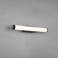 Trio Lighting Mattimo LED wall light, width 40 cm, black, switch