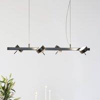 Top Light PUK QUARTETT pendant light, matt chrome