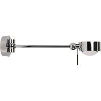 Top Light Puk Hotel reading lamp, 38 cm, matt chrome, G9