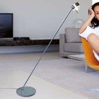 Top Light LED floor lamp Puk Floor Mini Single chrome