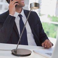 Top Light Table lamp Puk Maxx Table, chrome