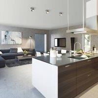 Top Light Puk Mini Move LED, clear lens, chrome