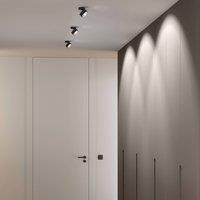 Top Light Puk Mini Move LED, clear lens, black matt/chrome