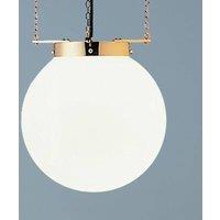 TECNOLUMEN Hanging light in the Bauhaus style, brass, 35 cm