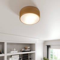 TEMAR LIGHTING Cleo ceiling light, 30 cm, IP20, gold-coloured, metal, E27