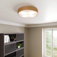 TEMAR LIGHTING Cleo ceiling light, 50 cm, IP20, gold-coloured, metal, E27