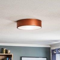 TEMAR LIGHTING Cleo 300 ceiling light, IP54, 30 cm copper
