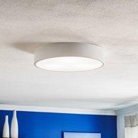 TEMAR LIGHTING Cleo 400 ceiling lamp, white, sensor, IP20, 40 cm, metal