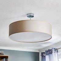 TK Lighting Rondo ceiling light with clearance, cream 60cm