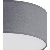 TK Lighting Rondo ceiling light, grey, 50 cm
