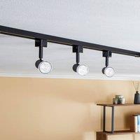 Prios Okko three-circuit track lighting system single-circuit track