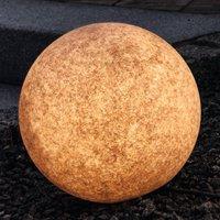 Heitronic Decorative light Mundan 40 cm, terracotta