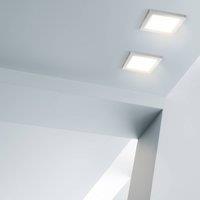 Heitronic Selesto LED panel, square, dimmable, white
