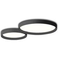 Vibia Up - simple LED ceiling light graphite