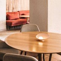 Vibia Musa 7404 table lamp with battery, salmon