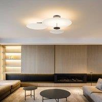 Vibia Flat LED ceiling light 4-bulb 90 cm white