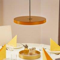 UMAGE LED pendant light Asteria Medium, yellow/brass, 43 cm