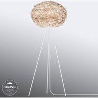 UMAGE Eos large floor lamp tripod light brown