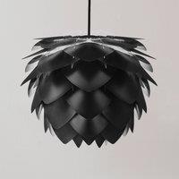 UMAGE Silvia medium pendant light, black, 50 cm