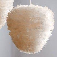 UMAGE Eos Evia Large pendant light light brown/white