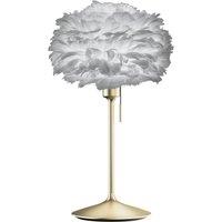 UMAGE Eos mini table lamp light grey/brass