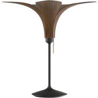 UMAGE Jazz table lamp dark oak, black base