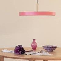 UMAGE LED pendant light Asteria Medium, rose/brass, 43 cm