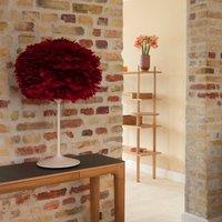 UMAGE Eos mini table lamp, red/white