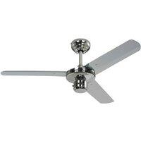 Westinghouse ceiling fan Industrial chrome quiet 122 cm