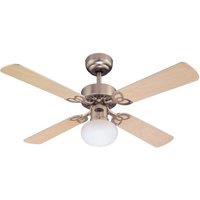 Westinghouse Vegas Fan w. Light, aluminium b.