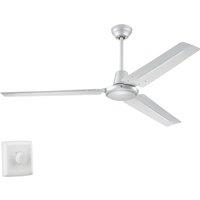 Westinghouse ceiling fan Industrial silver quiet 142 cm