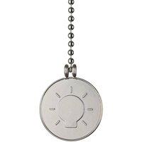 Westinghouse bulb medallion hoist chain nickel
