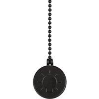 Westinghouse bulb medallion pull chain black
