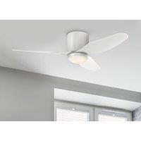 Westinghouse Carla LED ceiling fan, quiet, 117 cm, white