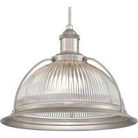 Westinghouse 6338740 hanging light, glass, nickel