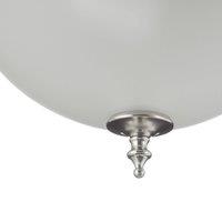 Westinghouse Harwell ceiling light, nickel
