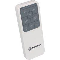 Westinghouse remote for fans + lighting, white