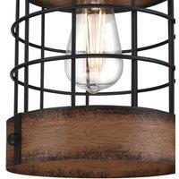 Westinghouse Langston pendant light, barnwood