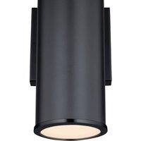 Westinghouse Marius outdoor wall light, black, 2-bulb