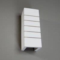 Lindby Flavian - indirect wall light with notches