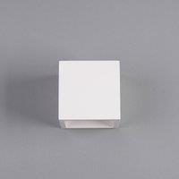 Lindby Marita cube-shaped LED wall light made of plaster