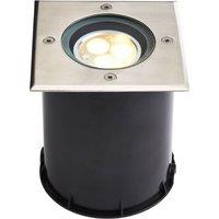Lucande LED deck light Jos, angular, swivelling, IP67