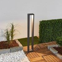 Lucande LED path light Jupp, 90 cm, anthracite, metal, IP54