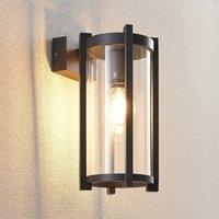 Lucande Brienne outdoor wall light, 30 cm, anthracite, metal