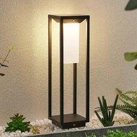 Lucande Eliel LED solar pillar light, 50 cm