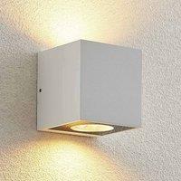 Arcchio Tassnim outdoor wall light white 2-bulb