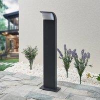 Lucande LED pedestal light Tinna, 60 cm, anthracite, IP65