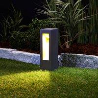 Lucande Jenke LED pillar light made of aluminium