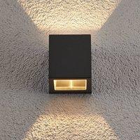 Lucande Maurice halogen outdoor wall light, IP54